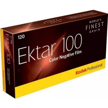 Kodak PROFESSIONAL EKTAR 100 - värvifoto negatiivfilm - 120 (6 cm) - ISO 100 - 5 rulli (8314098)