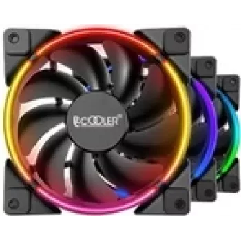 120mm korpuse ventilaator PCCOOLER CORONA-FRGB-3I1 120mm 1000–2000 RPM RGB