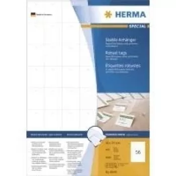 Robust tags A4 HERMA 8044