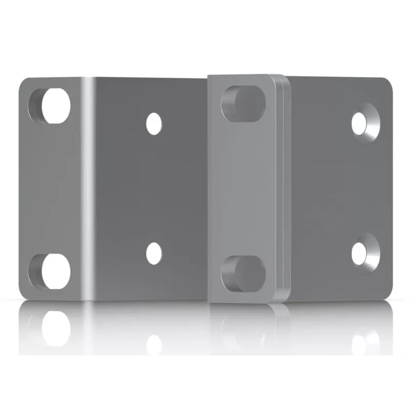 Kinnituskomplekt Ubiquiti UACC-Rack-Ear-1U Hall Tsingitud teras