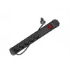 Pikendusjuhe LANBERG SP1 1,5 m — 5x PL pistikupesa, Must