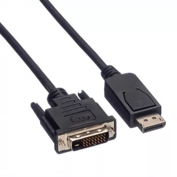 DisplayPort-kaabel VALUE DP-DVI (24+1) LSOH M/M 5 m