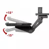 Maclean lauaalune klaviatuurihoidik, reguleeritav, max 5 kg, must, MC-156 B