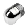Adapter 90° XSPC G1/4-tolline isane G1/4-tollisele emasele, pöördliigend, kroom