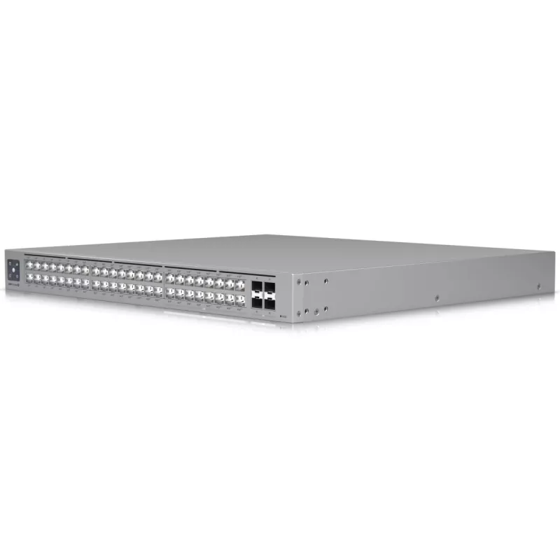 Ubiquiti USW-Pro-Max-48-PoE Switch, Etherlighting, 16x RJ45 2.5Gbps, 32x RJ45 1000Mbps, 4x SFP+, L3, 720W PoE