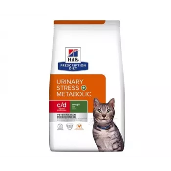HILL'S Feline c/d Urinary Stress + Metabolic - kuiv kassitoit - 3 kg