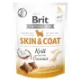 Koeramaius Brit Dog Skin & Coat Krill Coconut 150 g — dieetilised tahked maiustused täiskasvanud koertele, krilli maitsega, gluteenivaba