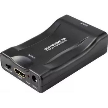 SpeaKa Professional AV-muundur SP-9395928 [SCART - HDMI] 1920 x 1080 pikslit (SP-9395928)