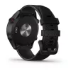 GPS-golfikell GARMIN Approach S12 Must, 43 mm korpus, silikoonrihm, 30 h GPS-aku