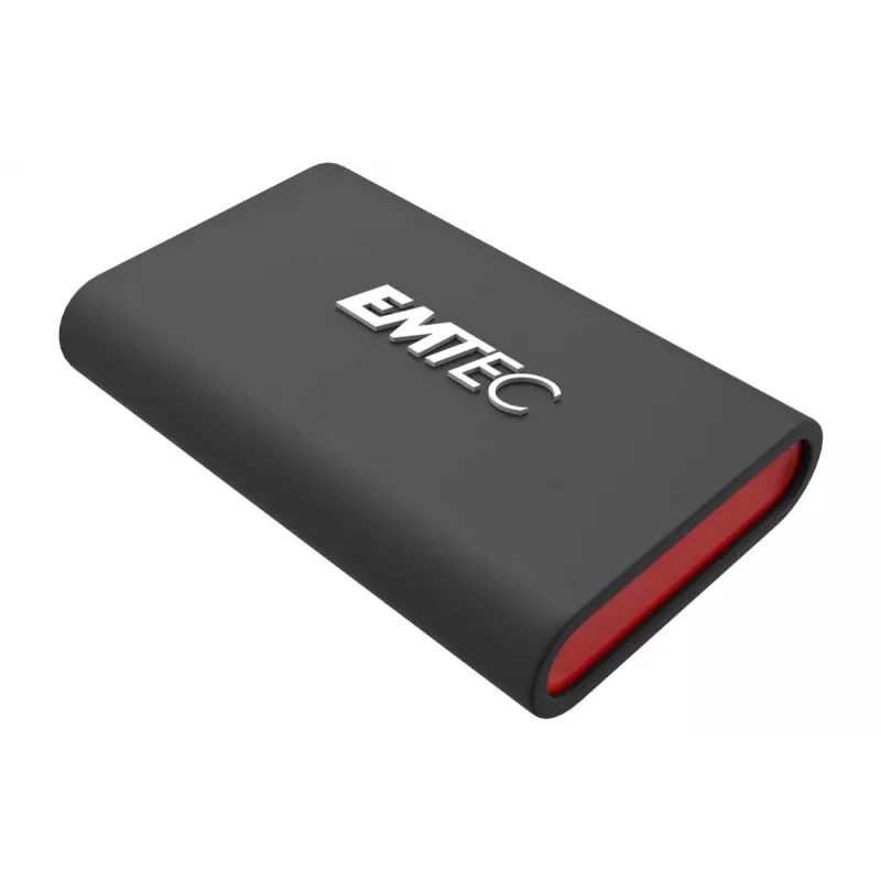 Emtec X210 ELITE 2 TB USB Type-C 3.2 Gen 2 (3.1 Gen 2) Must, Punane