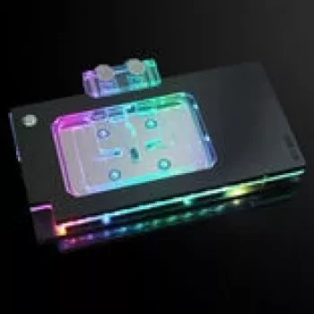 BitsPower NEBULA Astral RTX 5090 radiaator ARGB akrüül, must