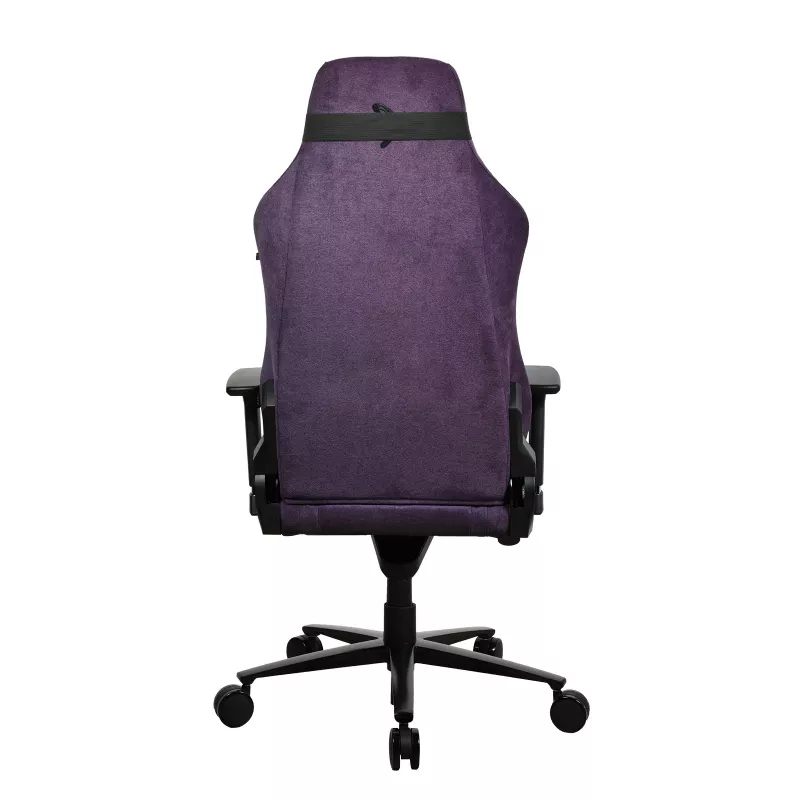 Mängutool Arozzi Vernazza SoftFabric lilla — ergonoomiline disain, reguleeritavad käetoed ja kõrgus