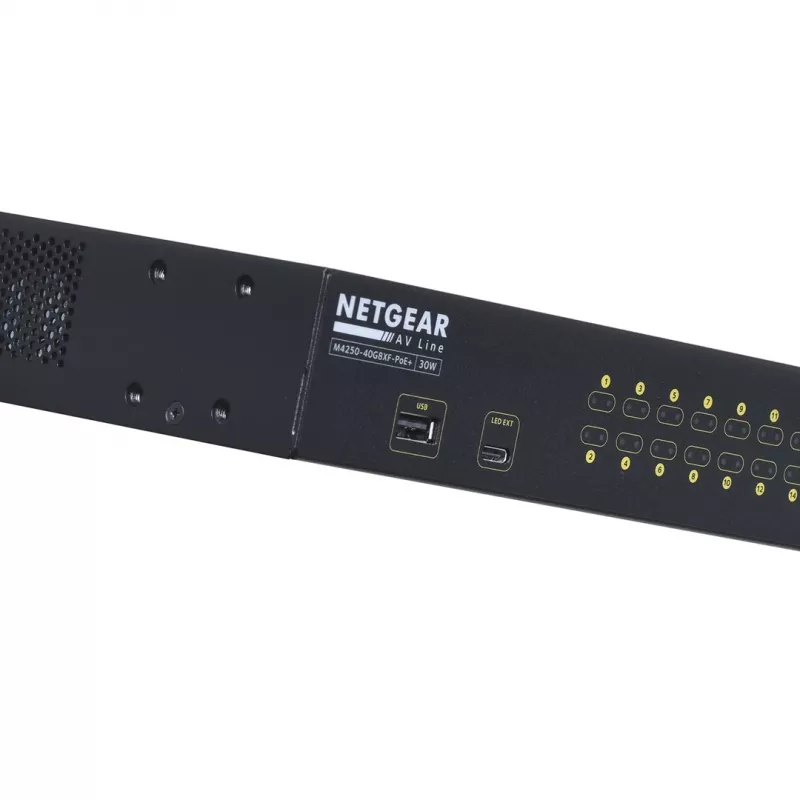 NETGEAR GSM4248PX-100EUS võrgulüliti hallatav L2/L3/L4 Gigabit Ethernet (10/100/1000) Power over Ethernet (PoE) must