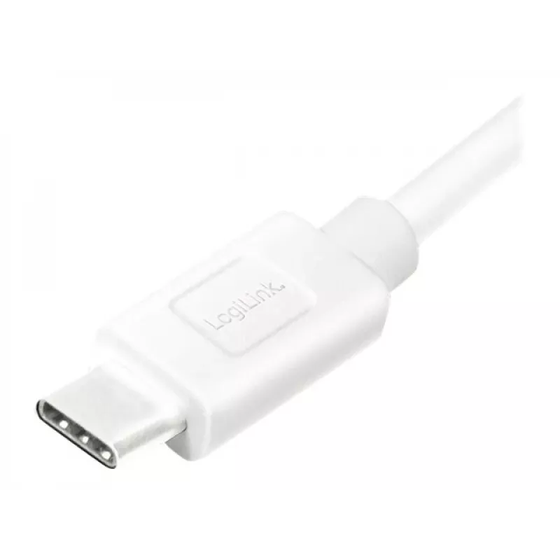 USB-kaabel LogiLink CU0175 USB 3.2 Gen 1 1,5 m USB A USB C valge