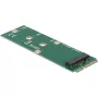 DeLOCK - Interface Adapter - M.2 - M.2 Card - mSATA (64109)