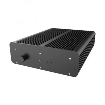 Akasa Pascal TX Plus õhuke mini-ITX korpus Intelile, IP65 kaitsega, ventilaatorita - must