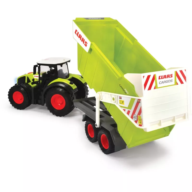 Traktor koos haagisega 64 cm CLAAS FARM DICKIE