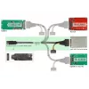 DeLOCK M.2 Key M kuni U.2 SFF-8639 NVMe adapter 50 cm kaabliga