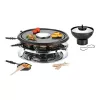 Unold 48726 raclette grill 8 inimesele 1300 W Must, roostevaba teras