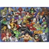 Pusle Ravensburger Challenge DC Comics 1000 tükki, esmaklassilised ühenduvad tükid, valmimõõtmed u 68 x 49 cm