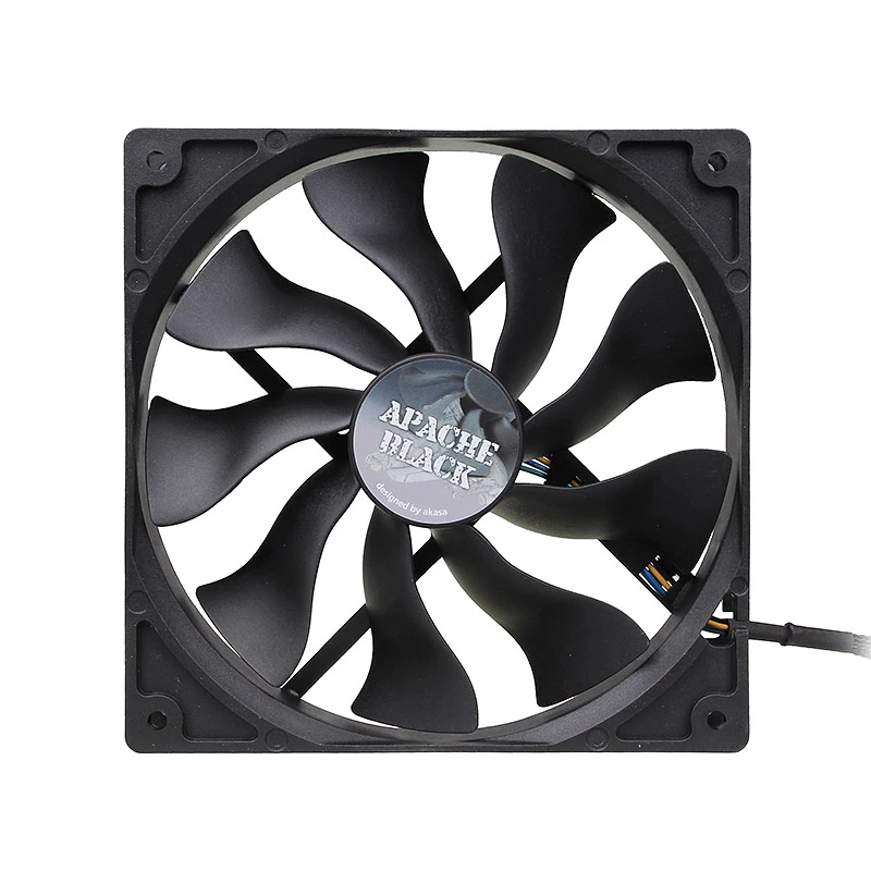 AKASA AK-FN062 140mm must korpuse ventilaator