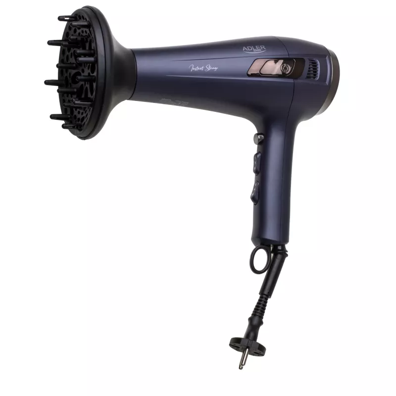 Föön kokkutõmmatava juhtmega - 2400W + Adler difuusor