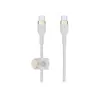 Belkin BOOSTCHARGE PRO Flex USB-kaabel 3 m USB 2.0 USB C Valge (CAB011BT3MWH)