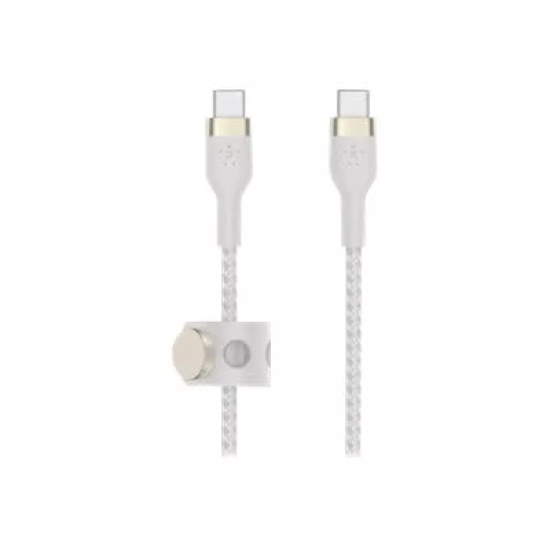 Belkin BOOSTCHARGE PRO Flex USB-kaabel 3 m USB 2.0 USB C Valge (CAB011BT3MWH)