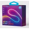 LED-ribavalgusti Vention PAEWH 2 m, USB-toitega 5 V, RGB IR-puldiga, kahepoolse teibiga kinnitatav