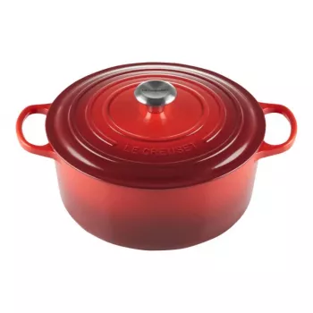 Le Creuset Signature Roaster ümmargune 20 cm kirsspunane (21177200602430)