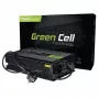 Toiteinverter roheline Cell INV07, alalisvool 12 V vahelduvvoolule 230 V, 300 W, 50 Hz, C-tüüpi pistik, must