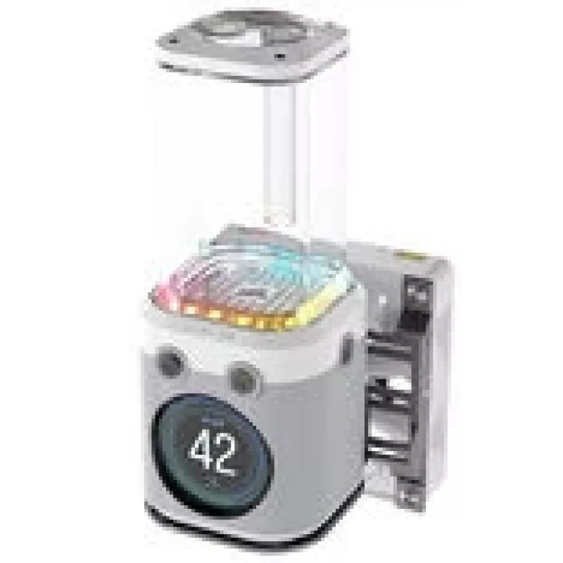 CPU vedelikjahutuspumba komplekt CORSAIR iCUE Link XD6 RGB Elite LCD koos 6 RGB-ventilaatoriga