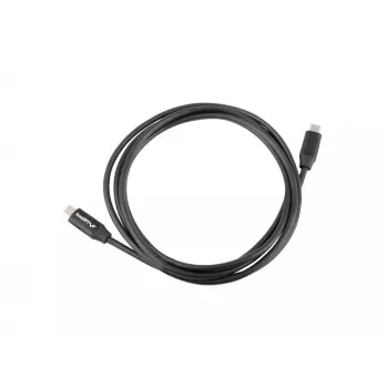 LANBERG USB-C to USB-C kaabel CA-CMCM-40CU-0018-BK — USB 2.0, 1,8 m, must
