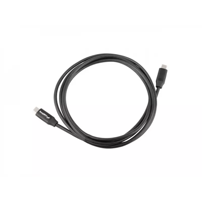 LANBERG USB-C to USB-C kaabel CA-CMCM-40CU-0018-BK — USB 2.0, 1,8 m, must