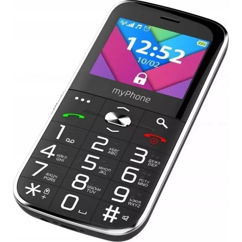 myPhone Halo C | Must | 2,2 tolli | TFT | 32 MB | 32 MB | Kahe SIM-kaardiga | Põhikaamera eraldusvõime 0,3 MP | 1900 mAh