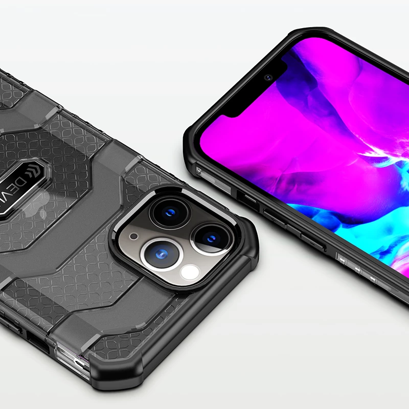 Kaitsev löögikindel ümbris Devia Vanguard iPhone 12 Pro Maxile, roheline