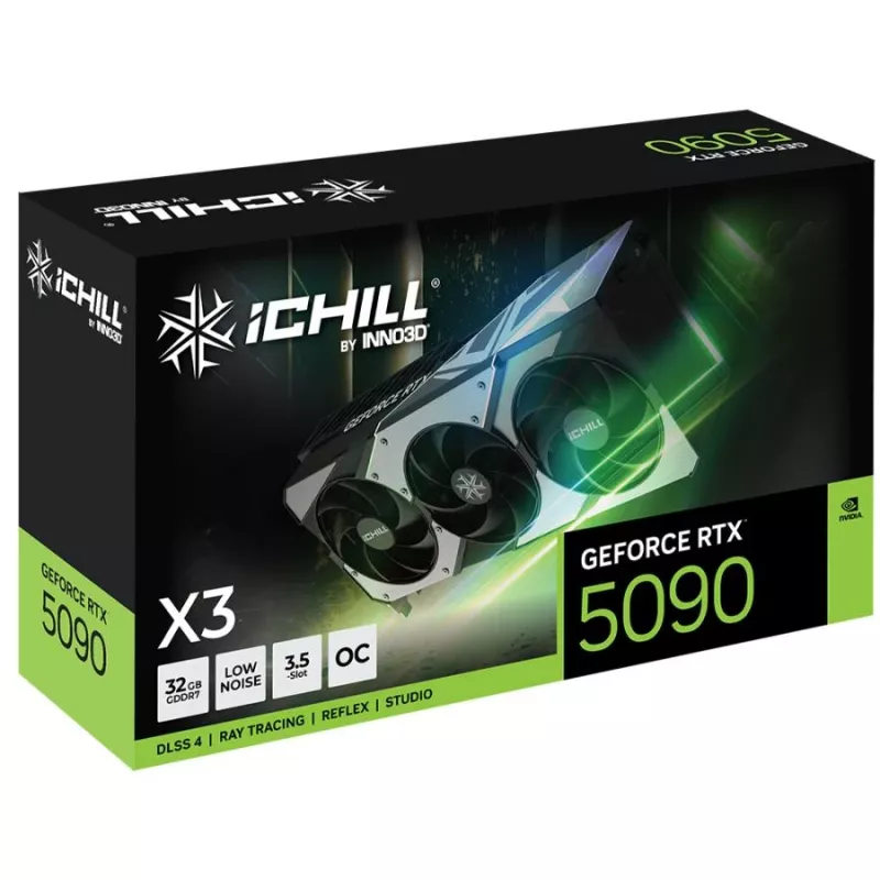 INNO3D iChill GeForce RTX 5090 32GB GDDR7 graafikakaart