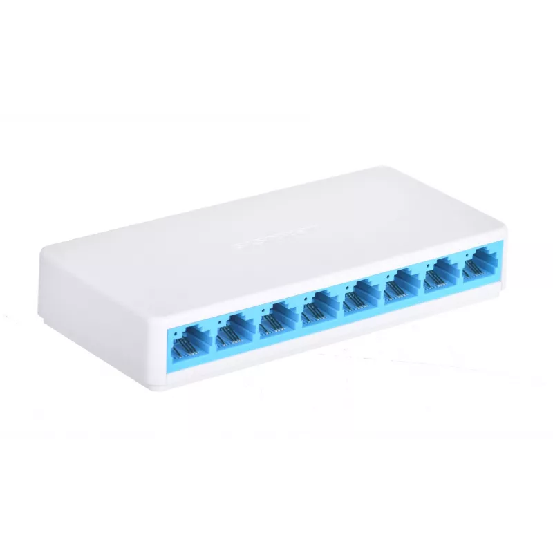 Lüliti Mercusys MS108 8 porti RJ-45 10/100Mbps haldamata
