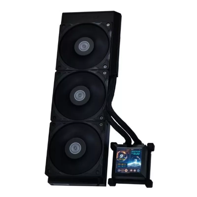 Kõik-ühes vedelikjahutus Lian Li HydroShift LCD 360S 12 cm must