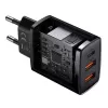 Baseus 30W USB laadija QC PD3.0 Type C PD kiirlaadimine kiire telefonilaadija iPhone 17 16 15 14 13 12 Pro Max Xiaomi Samsung jaoks