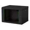 Seinale kinnitatav kapp Digitus DN-19 07-U-SW