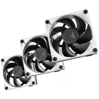 HYTE THICC FP12 120 mm korpuse ventilaator, 3-pakk, valge