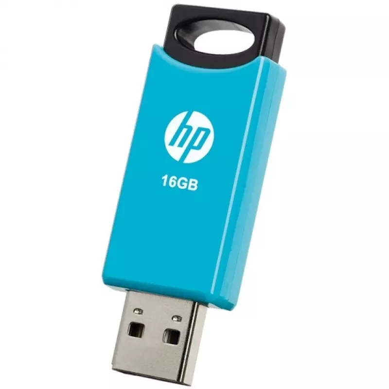 HP v212w USB-mälupulk 16 GB USB Type-A 2.0 Must, Sinine