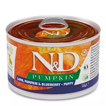 Farmina N&D Puppy Lamb & Pumpkin & Blueberry märg koeratoit 140 g