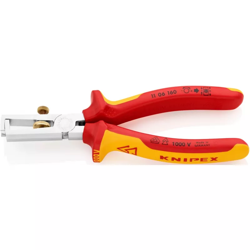 Knipex 11 06 160 kaablieemaldaja oranž, punane