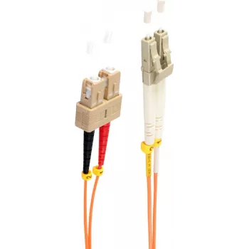 shiverpeaks BS77960 fiiberoptiline kaabel 10 m LC SC OM2 oranž (BS77960)