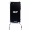 Kaelake Lookabe Snake Edition iPhone XR-ile, hõbedane — telefoni kantav aksessuaar