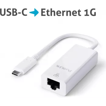 PureLink IS260 kaabli liides/sugupesa adapter USB-C RJ-45 valge (IS260)