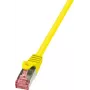 Võrgukaabel LogiLink Cat.6 S/FTP RJ-45 1,5 m Kollane