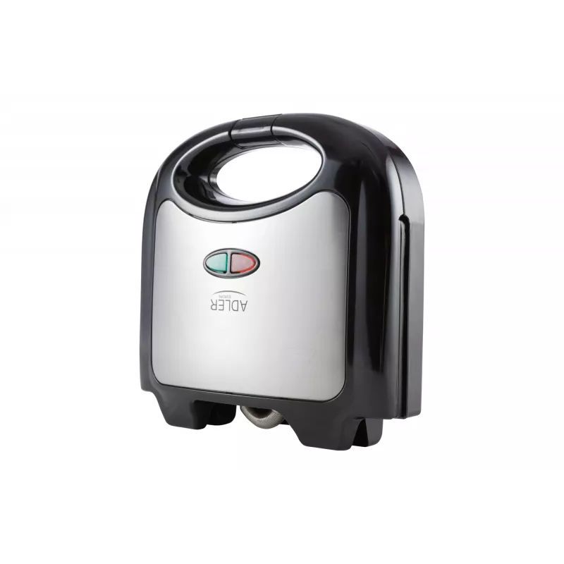 Sandwich Maker Adler AD 3015 750 W Must Hõbedane